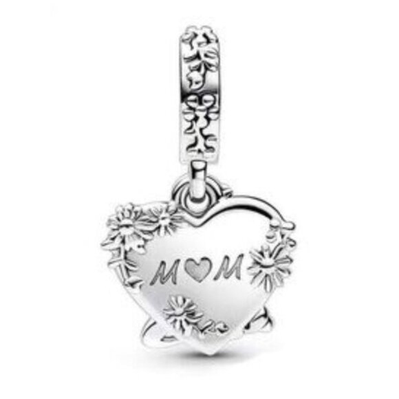 Pandora WINNIE THE�[��OOH- ROO LOVE MUM DANGLE CHARM - Picture 2 of 2